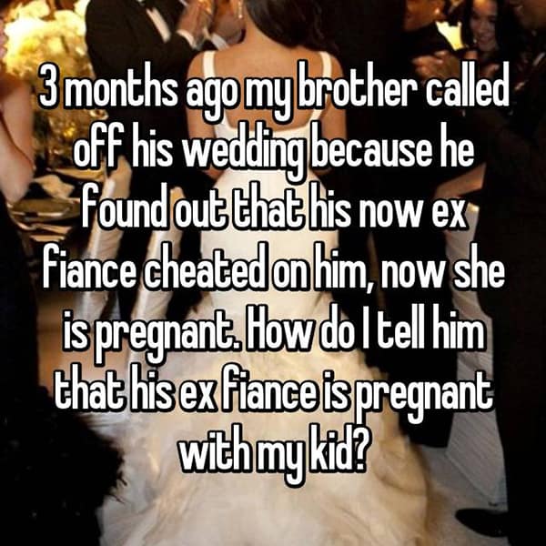 Reasons That People Cancelled Their Weddings fiance cheated