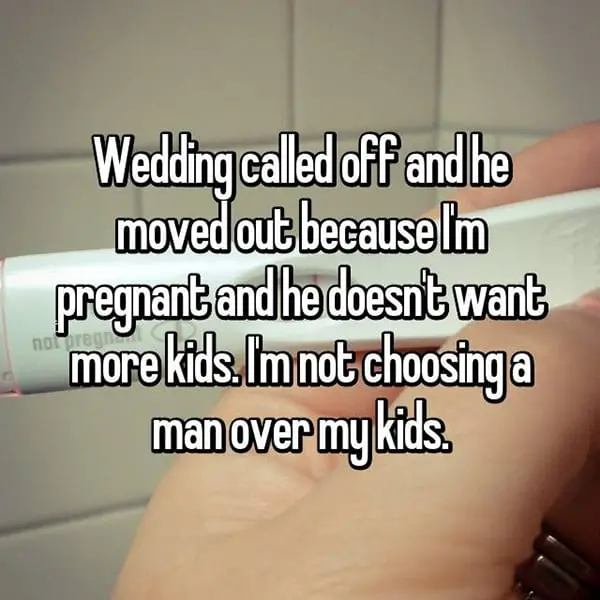 Reasons That People Cancelled Their Weddings kids