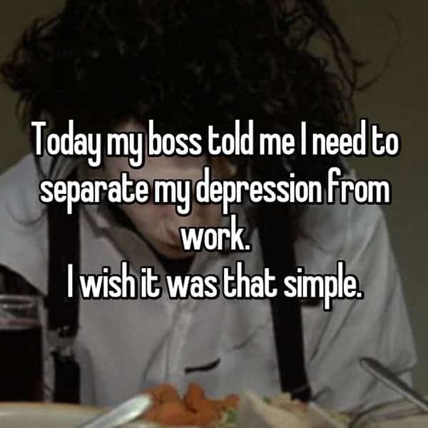 Shocking Things Said By Bosses seperate depression
