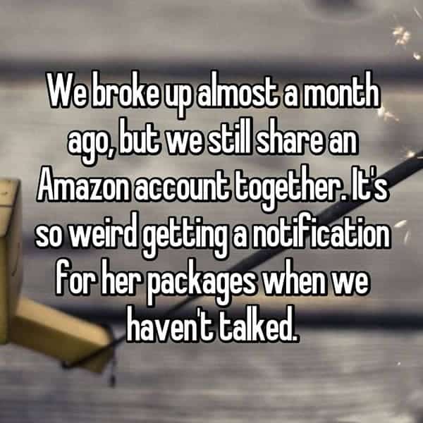 Still Share With Their Exes amazon account