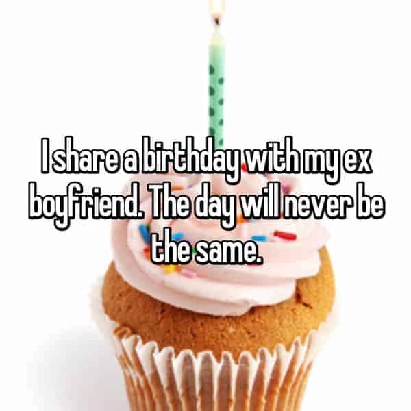 Still Share With Their Exes birthday