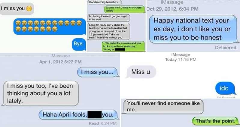 The Best And Funniest Text Responses To An Ex