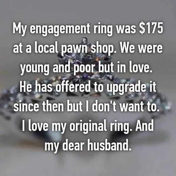 Women Upgrading Their Engagement Rings original ring