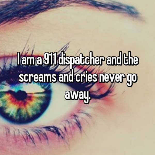 911 Dispatchers screams and cries