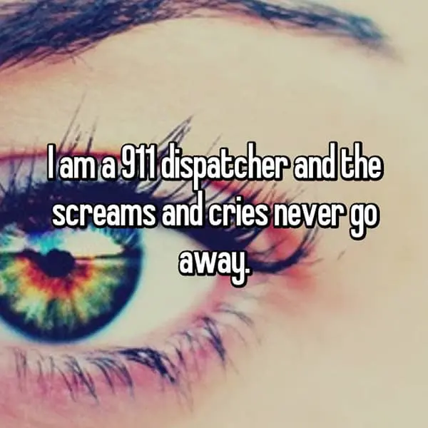 911 Dispatchers screams and cries