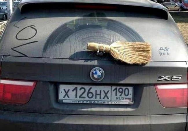 Advice From The Internet Fails broom wiper blade