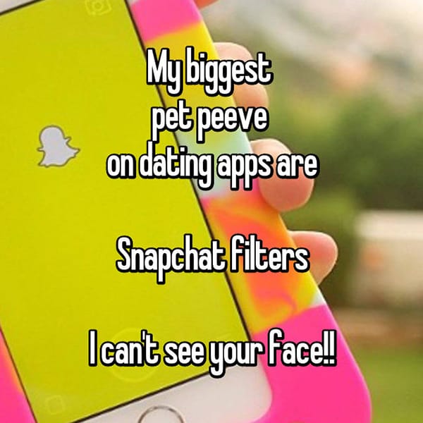 Biggest Dating Related Pet Peeves snapchat filters