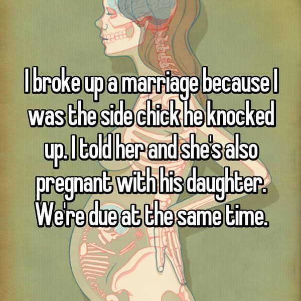 Breaking Up A Marriage due at the same time