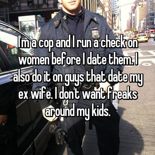 Cops Share The Dating Challenges run a check