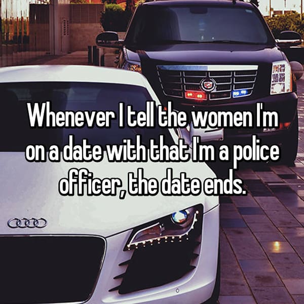 Cops Share The Dating Challenges the date ends