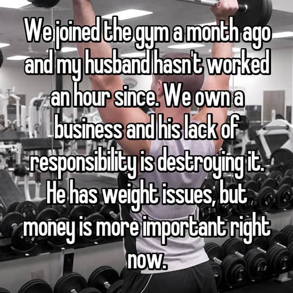 Couples Sharing A Business Together joined the gym