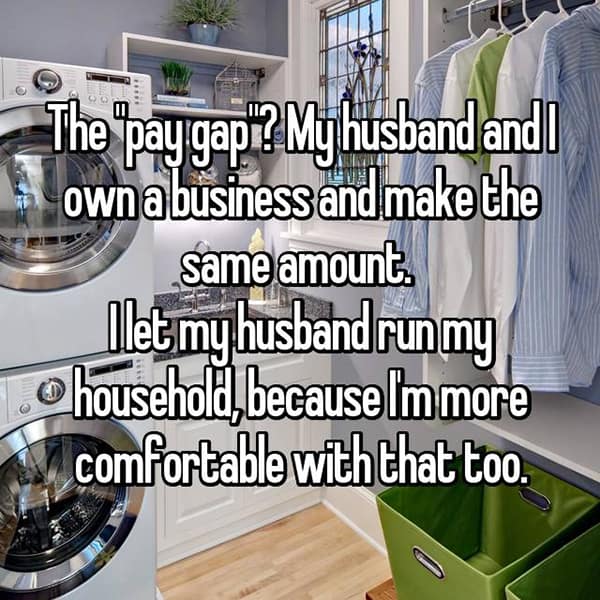 Couples Sharing A Business Together pay gap
