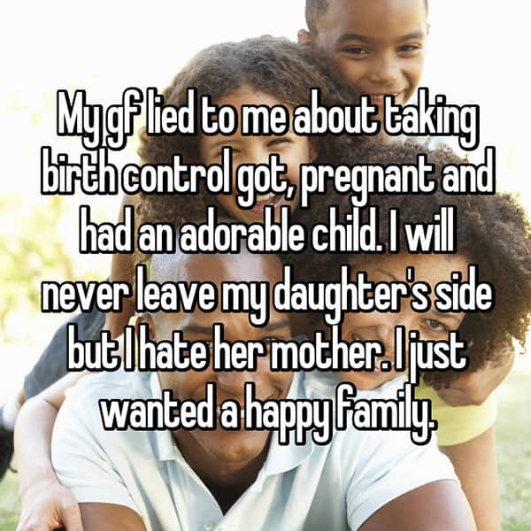 Dishonest About Being On Birth Control hate her mother