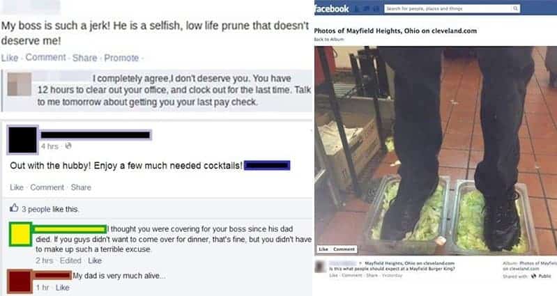 Employees Who Got Caught Out Being Shameless On The Internet
