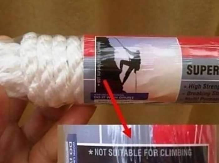 Evil Packaging Designs not suitable for climbing