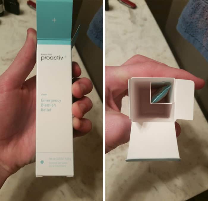 Evil Packaging Designs proactiv too much card