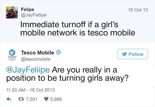 Examples Of Customer Complaints tesco mobile