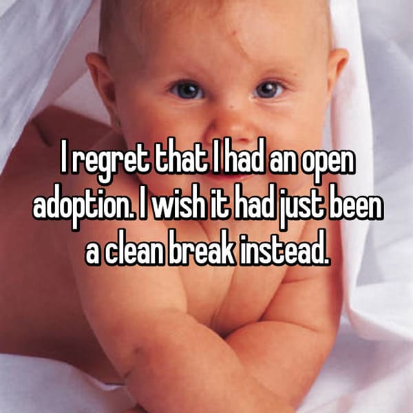 Experiences With Open Adoption clean breakExperiences With Open Adoption clean break