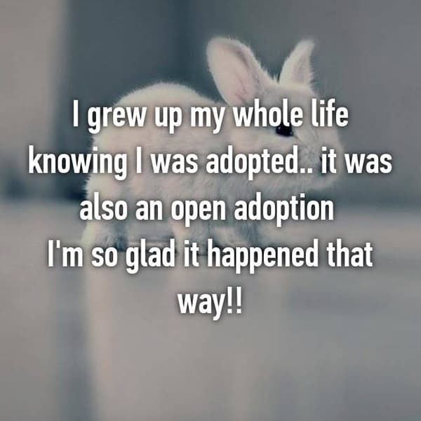 Experiences With Open Adoption so glad