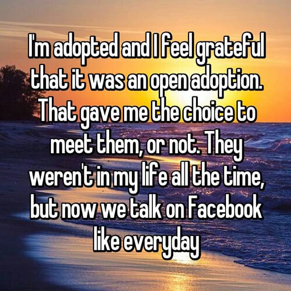 Experiences With Open Adoption they gave me the choice