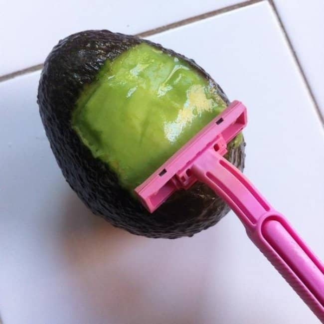 Images That Will Make You Feel Uncomfortable shaved avocado