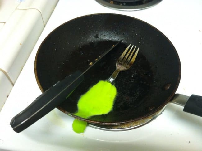 Kitchen Fails melting forks