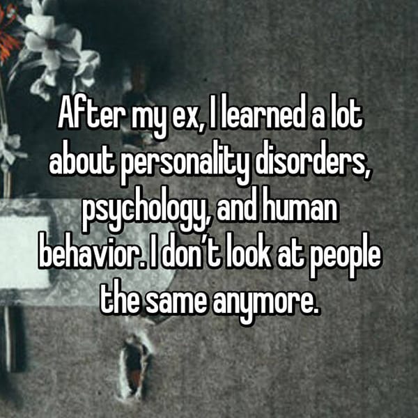 Lessons Learned From Past Relationships personality disorders