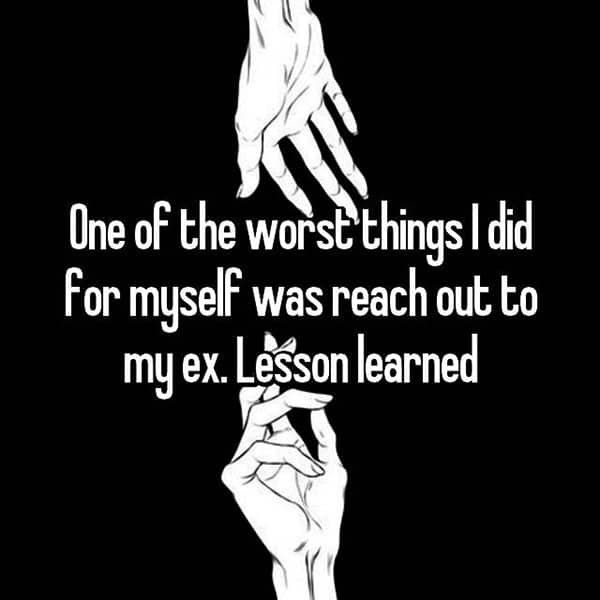 Lessons Learned From Past Relationships reach out