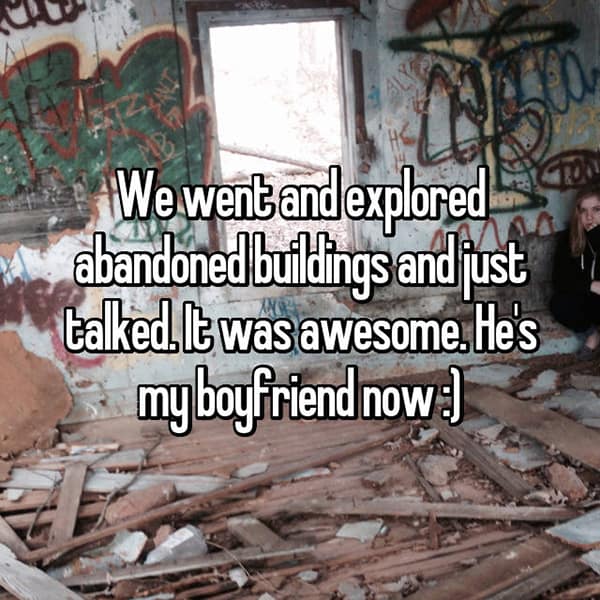 Memorable Romantic Dates abandoned buildings