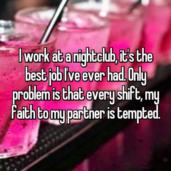 Nightclub Employees faith tempted