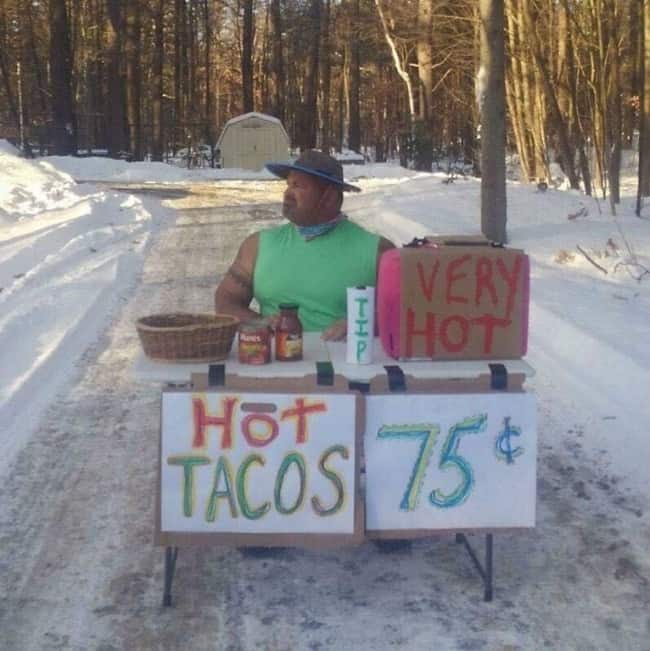 People Fantastic Sense Of Humor cold weather funny photos