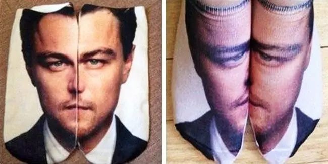 People Regretted Shopping Online leo socks