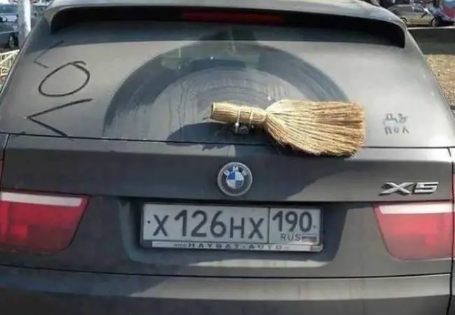 People Taking Things Too Far broom wiper blade