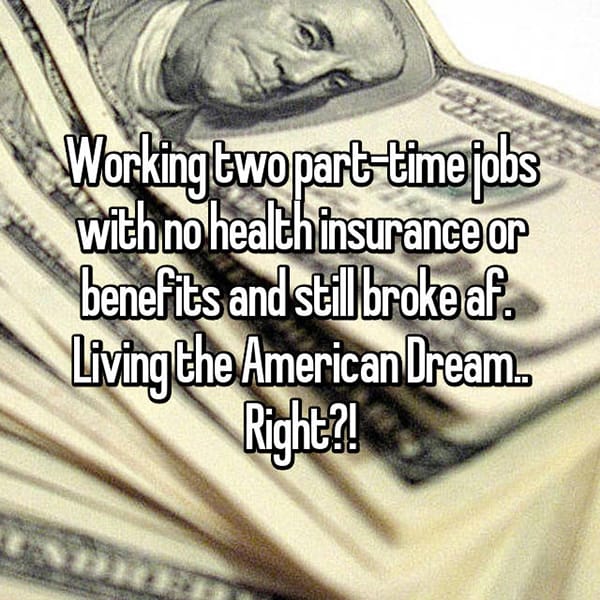 People That Do Not Have Health Insurance living the dream