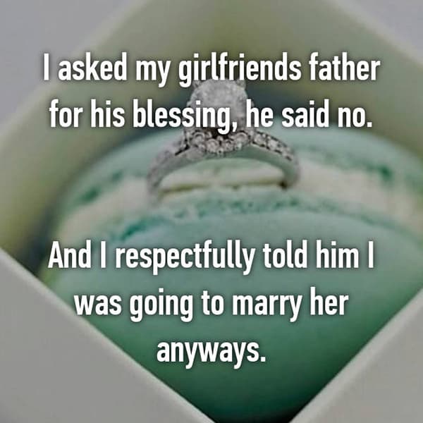 People Who Asked For Marriage Blessings respectfully told him