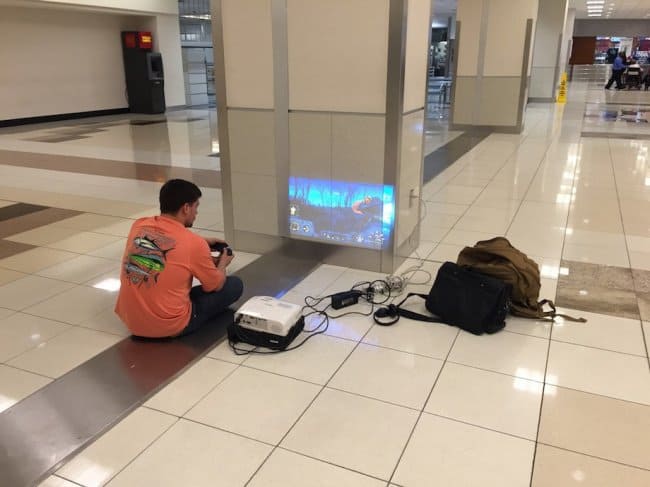 People Whose Creativity Knows No Bounds airport gaming