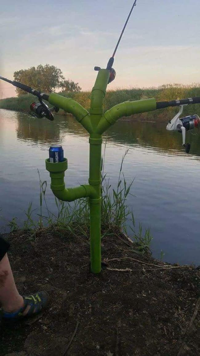 People Whose Creativity Knows No Bounds fishing pipe