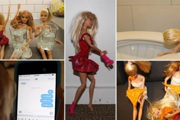 Pictures That Tell The Story Of A Night Out Using Barbie And Her Pals