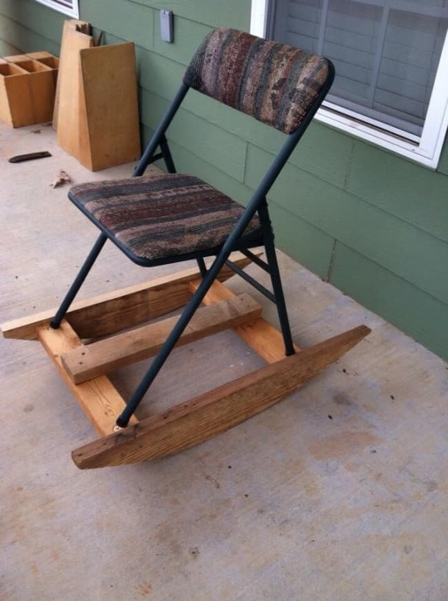 Really Stupid Or Pure Genius Ideas rocking chair