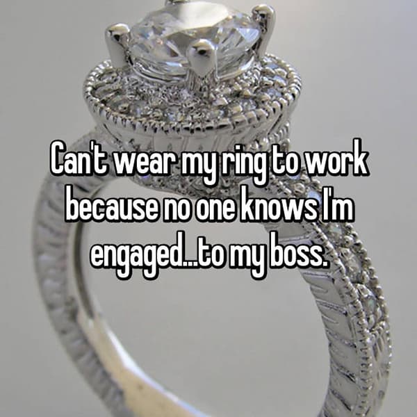 Reasons That People Are Secretly Engaged my boss