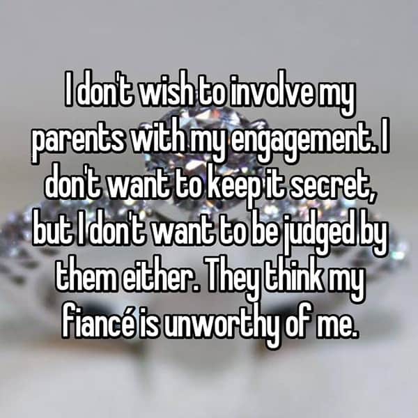 Reasons That People Are Secretly Engaged unworthy