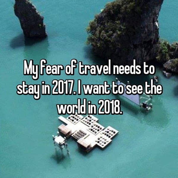 Resolutions For The Year 2018 see the world