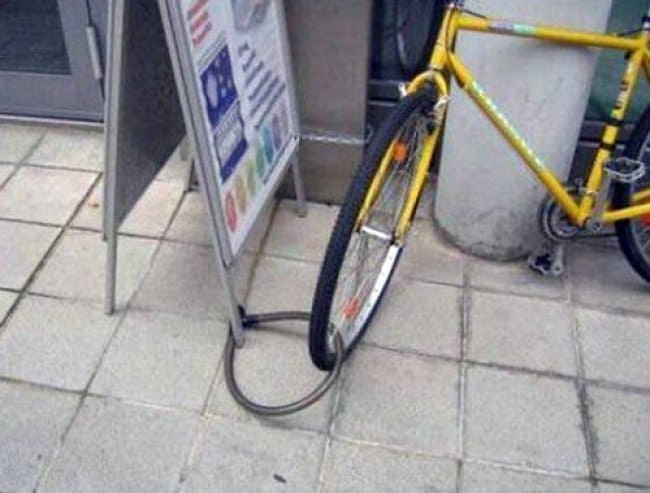 Security Fails bike lock