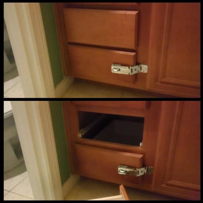 Security Fails drawer lock