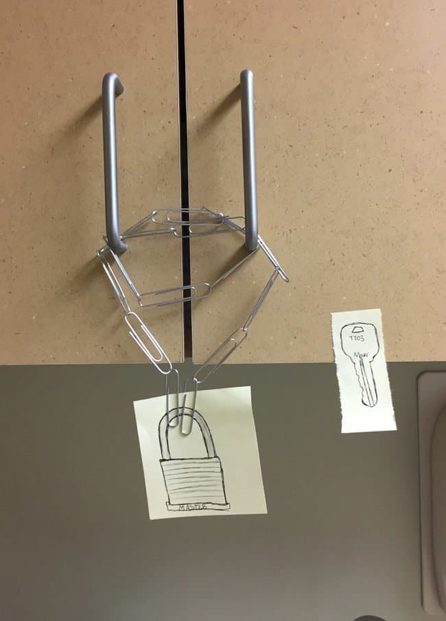 Security Fails paperclips