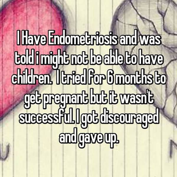 Stopped Trying To Get Pregnant endometriosis