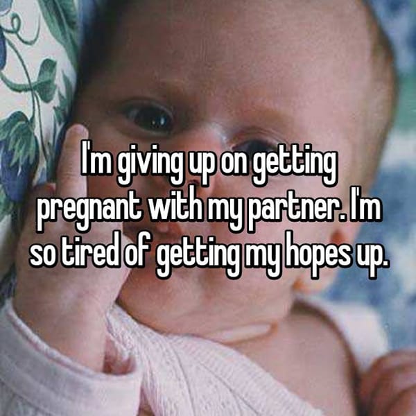 Stopped Trying To Get Pregnant getting hopes up