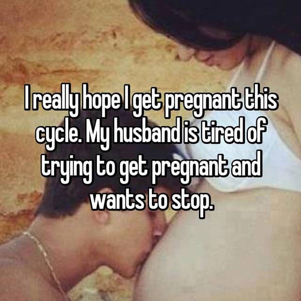 Stopped Trying To Get Pregnant wants to stop