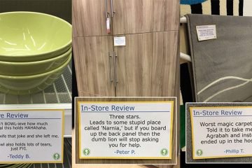 Store Note Comedian Jeff Wysaski Steps It Up A Notch And Trolls IKEA With Hilarious Results