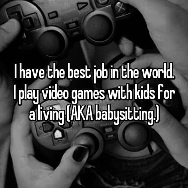 The Best Jobs babysitting